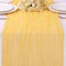 Yellow Gauze Table Runner 10ft Rustic Cheese Cloth Table Runner Boho Style Decoration for Romantic Date Wedding Party Baby Shower Photography Decoration